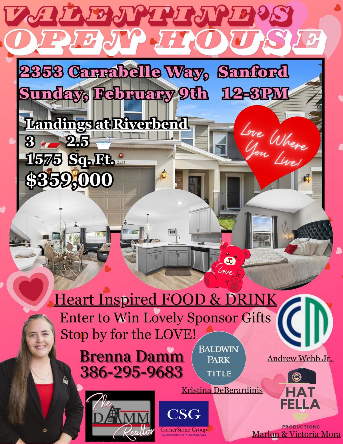 Valentine's Open House Sanford \ud83d\udc9d