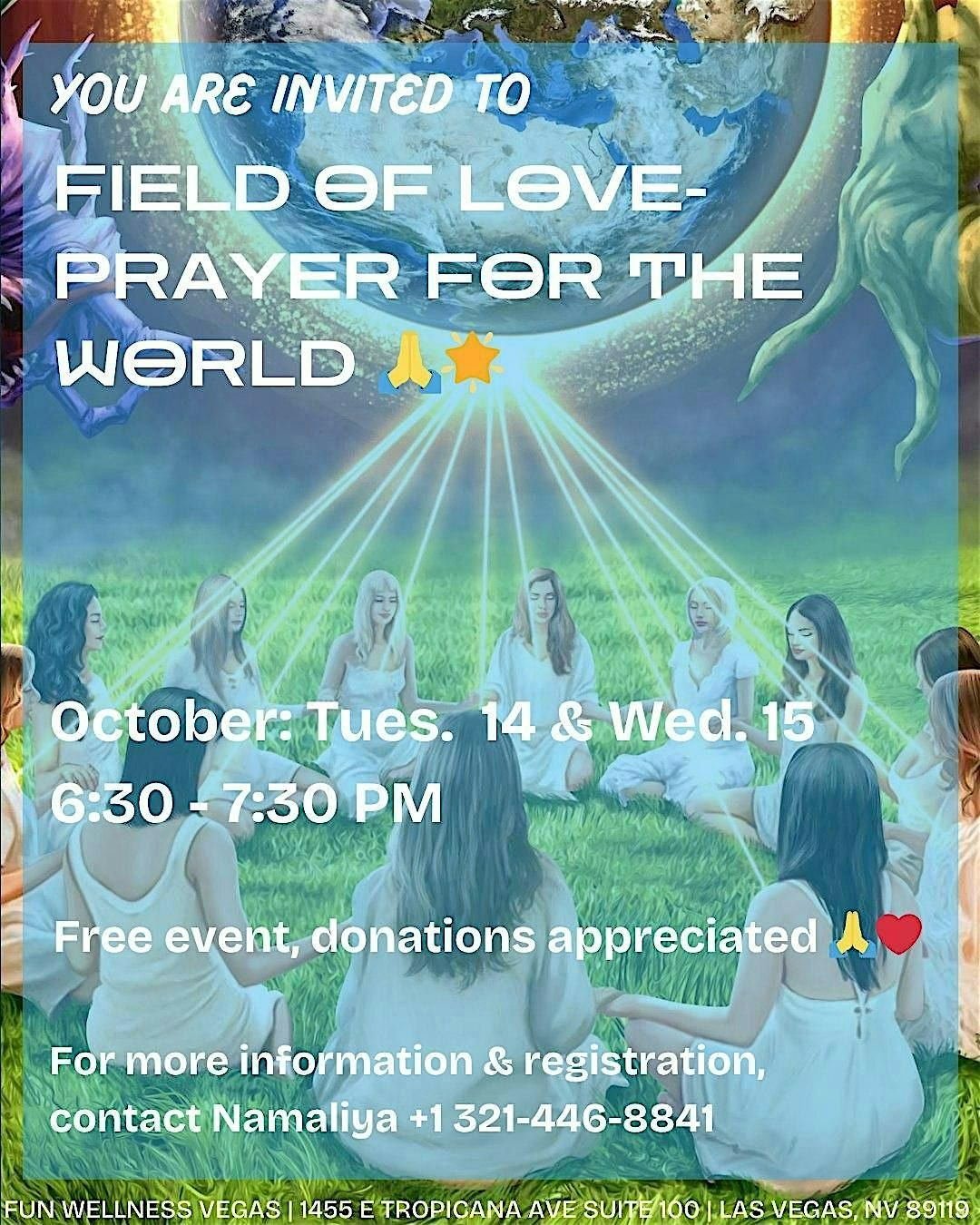FREE Field of Love- Prayer for the World with Shaman Abhay Oyun\u2728