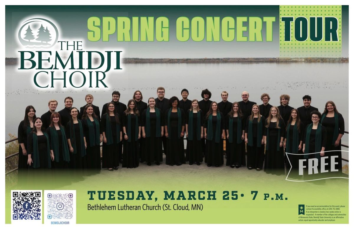 Bemidji Choir Spring Tour - Bethlehem Lutheran Church (St. Cloud, MN)