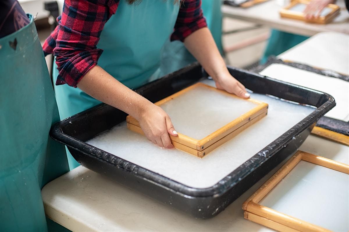 Western Papermaking Workshop at Shotwell Paper Mill