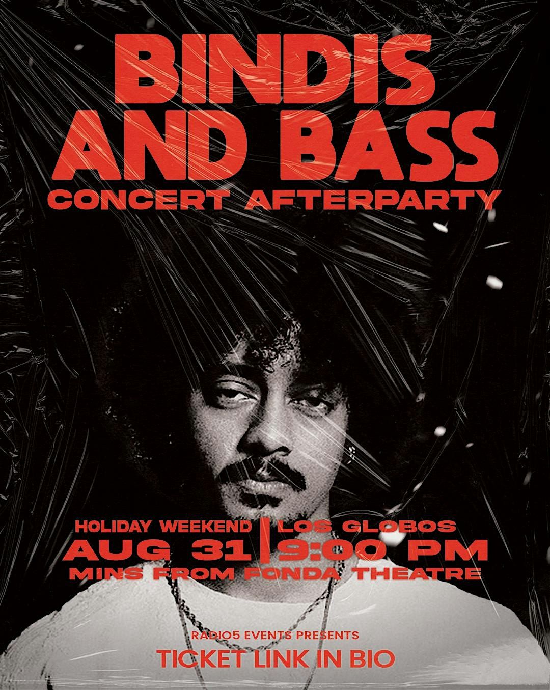 Hanumankind LA Concert Afterparty: BINDIS & BASS! (mins from Fonda Theatre)