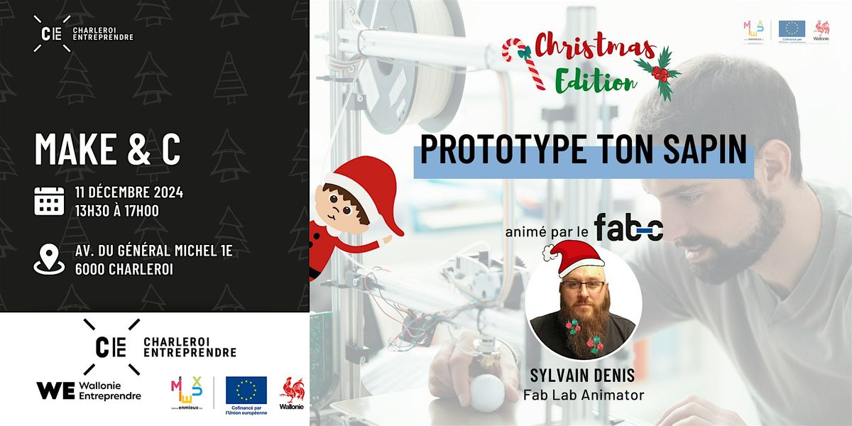 MAKE&C  - Prototype ton id\u00e9e et ton sapin