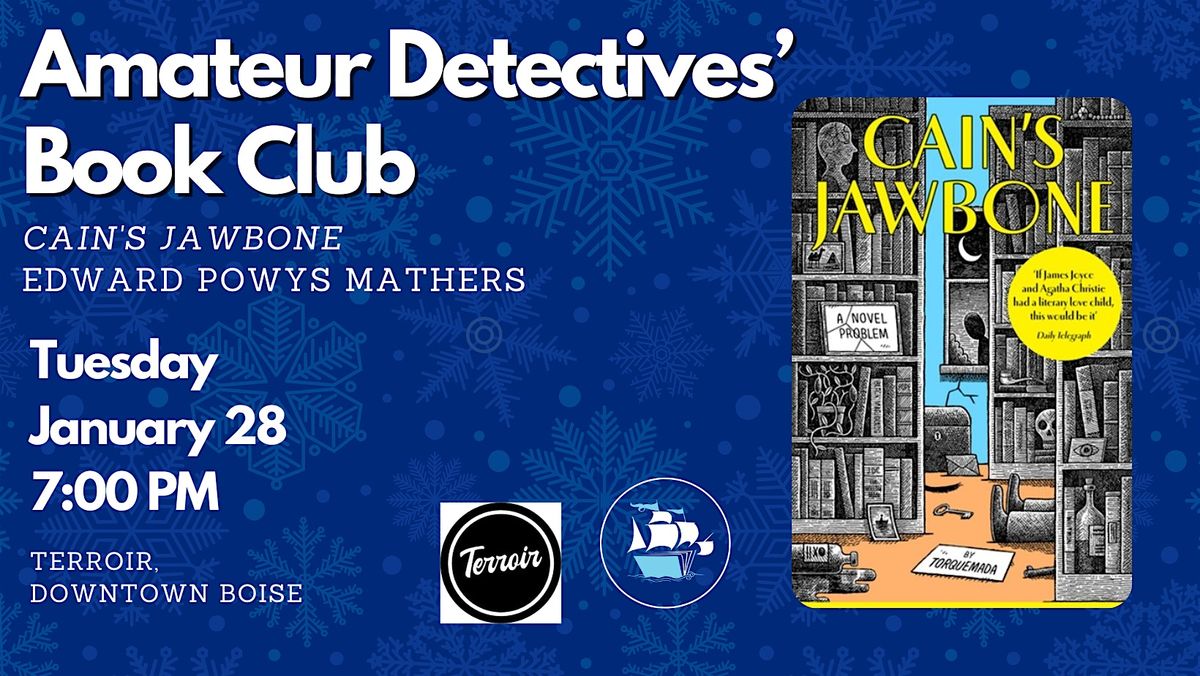 Amateur Detectives Book Club - Cain's Jawbone