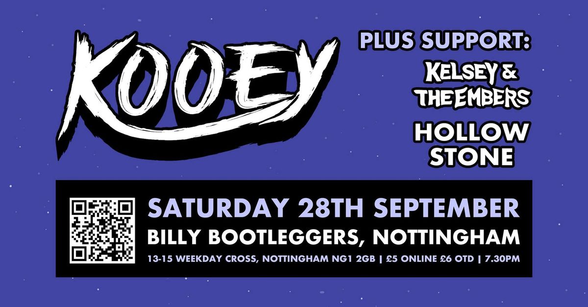 KOOEY - Headline show @ Billy Bootleggers 