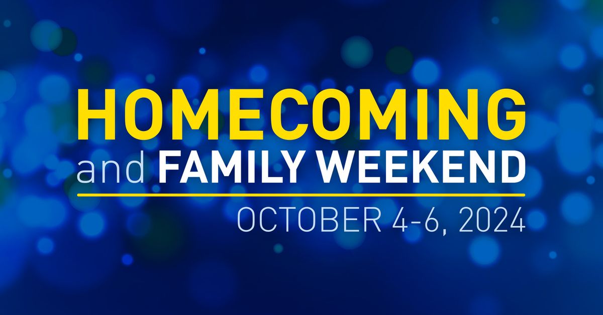 Homecoming and Family Weekend 2024