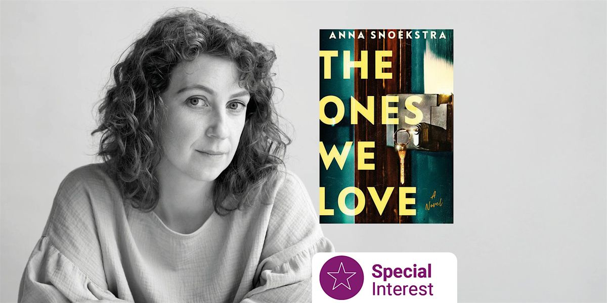 Write Crime with Bestselling Author, Anna Snoekstra
