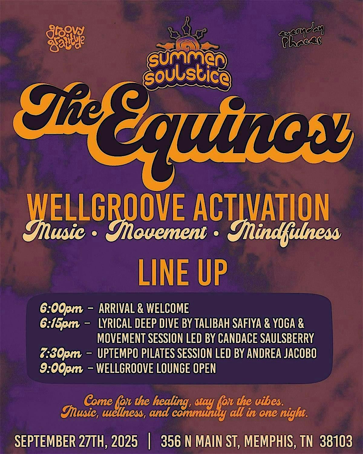 WellGroove at The Equinox
