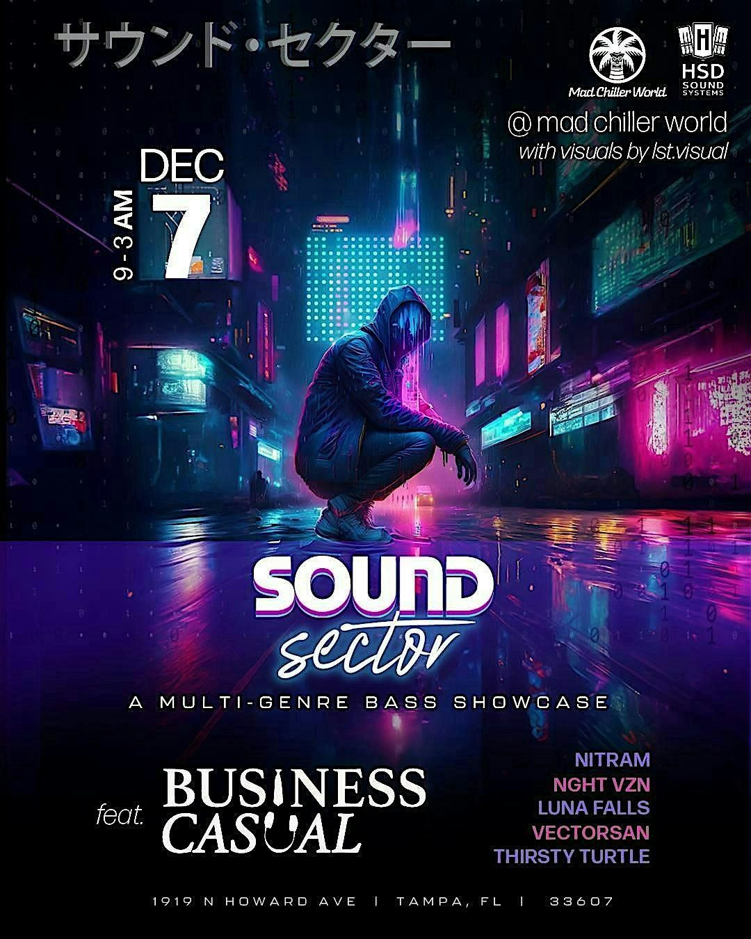 Sound Sector: A Multi-Genre Bass Showcase