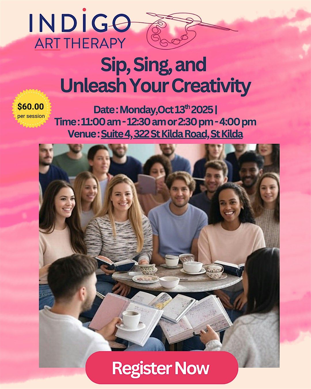 Sip, Sing, and Unleash Your Creativity, suite 4/322 St Kilda Rd, 13 ...