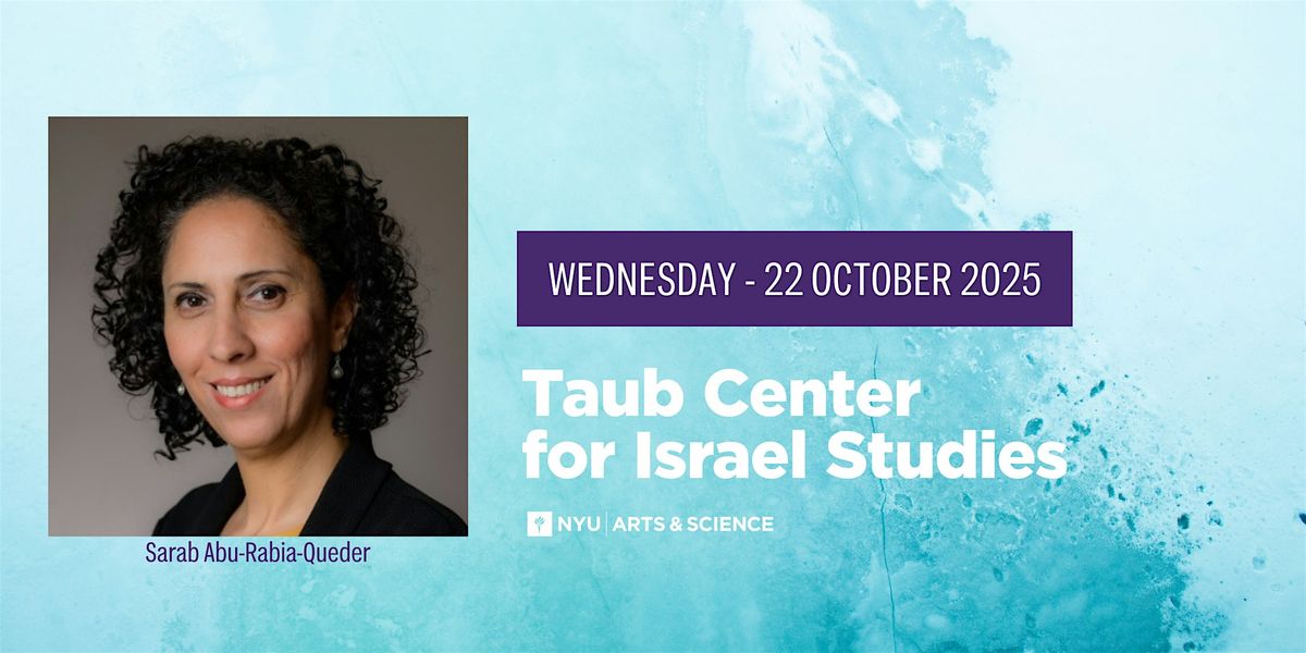 Sarab Abu-Rabia-Queder - Research Talk