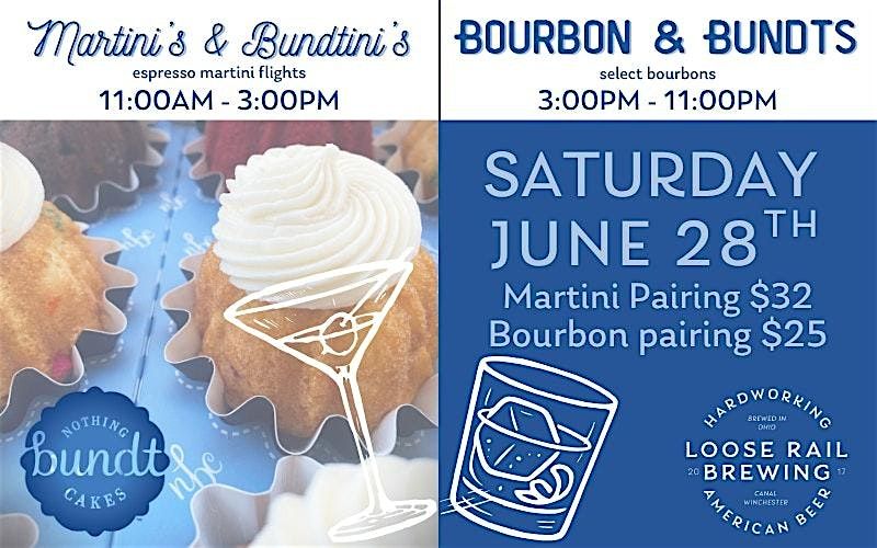 Nothing Bundt Cake Espresso Martini & Bourbon Pairing