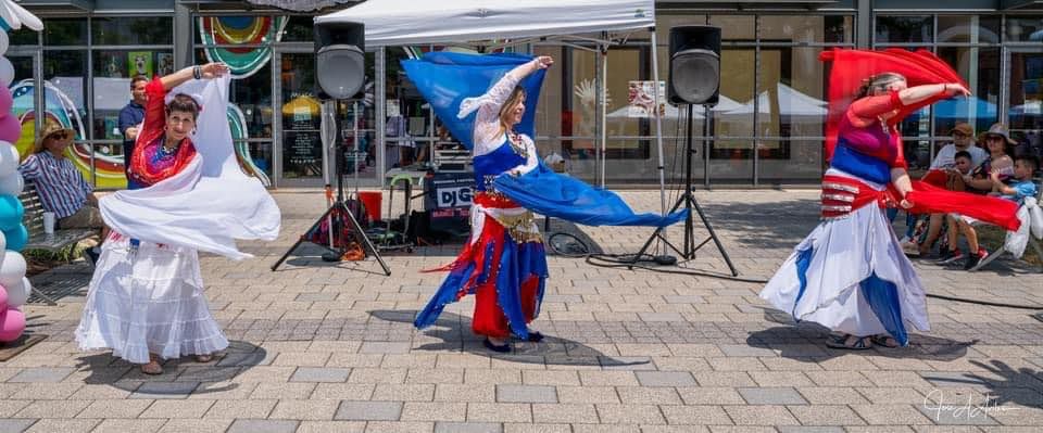 Bellydance Performance @ Fairfax Holiday Market 