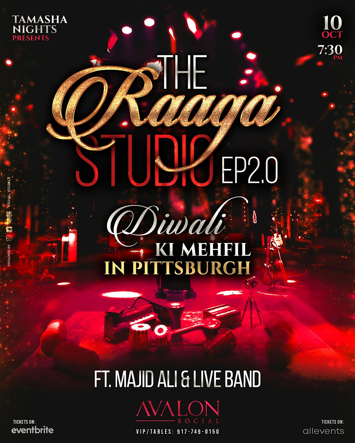 PGH RAAGA STUDIO- LIVE BOLLYWOOD SUFI NIGHT FT. MAJID ALI @AVALON SOCIAL