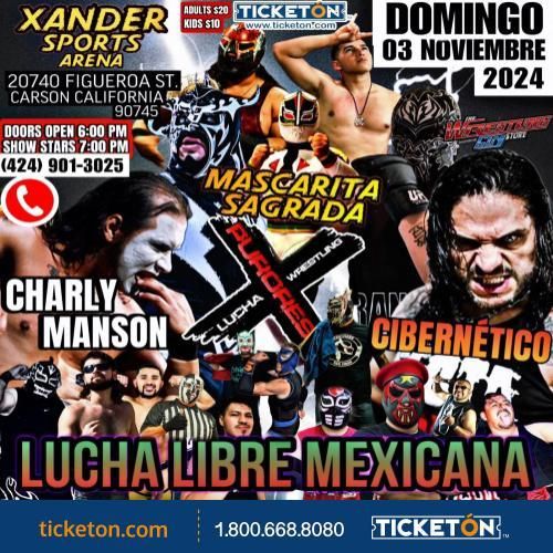 LUCHA LIBRE MEXICANA EN XANDER SPORTS ARENA