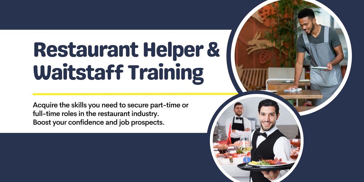 Restaurant Helper and Waitstaff Training