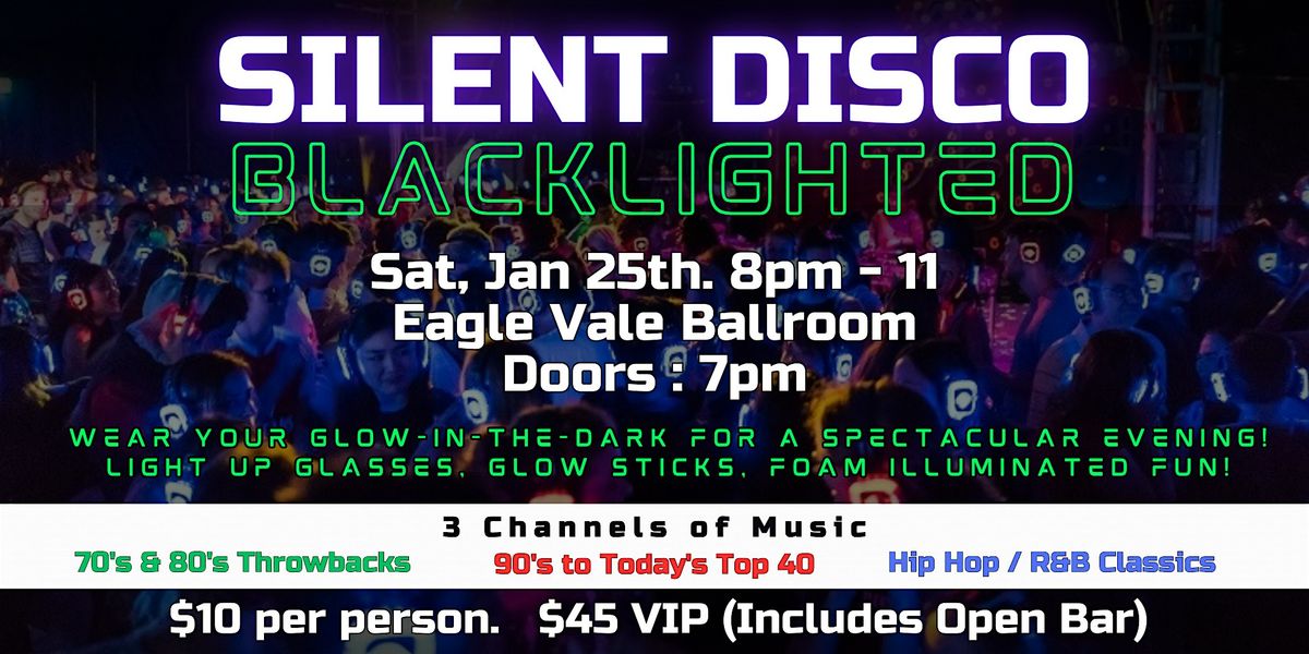 GLOW Silent Disco Night!