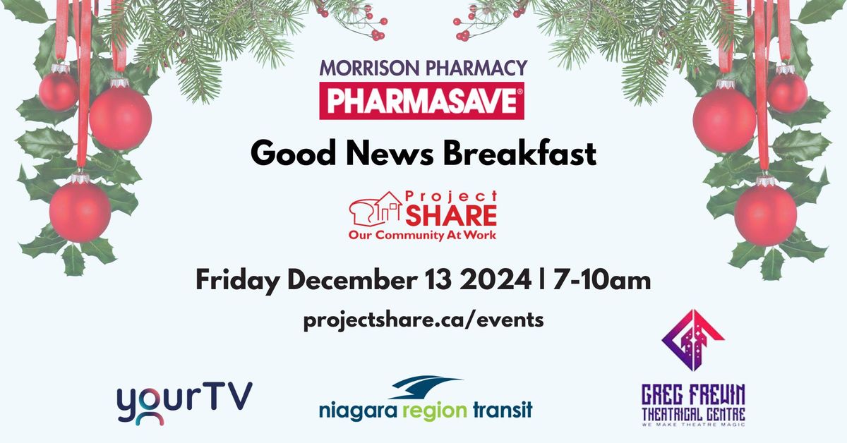 Morrison Pharmacy Pharmasave Good News Breakfast