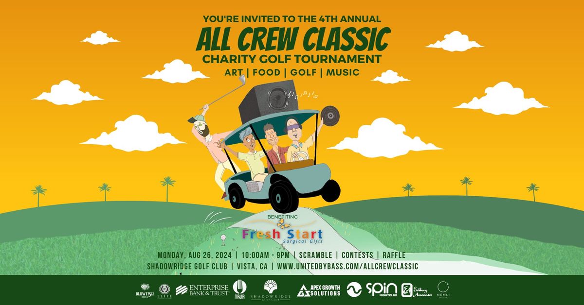 All Crew Classic Charity Golf Tournament 2024