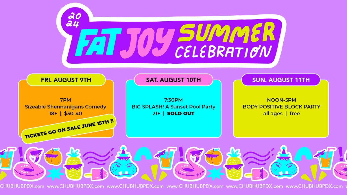 2024 Fat Joy Summer Celebration