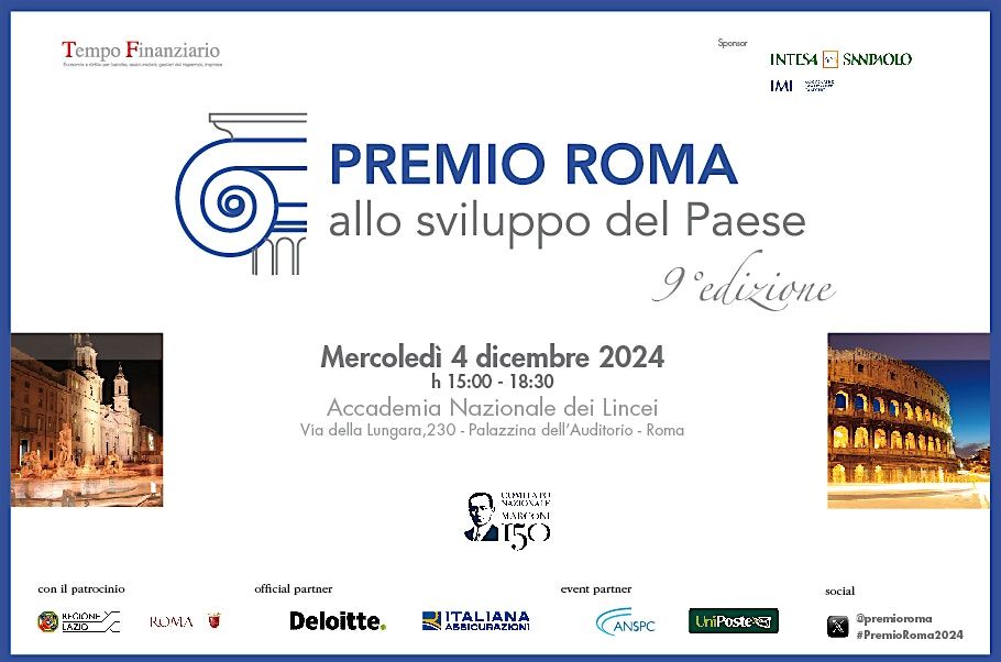 PREMIO ROMA ALLO SVILUPPO DEL PAESE