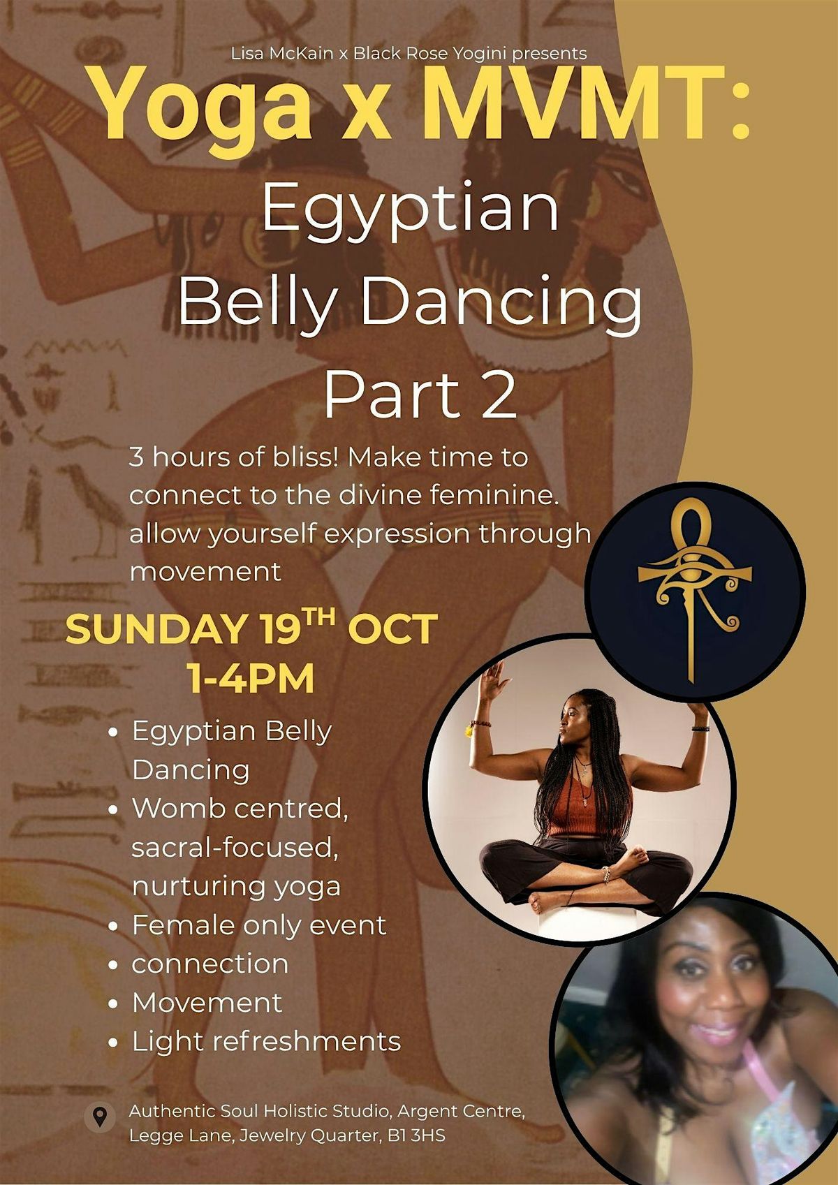 \u2625 Yoga x MVMT: Egyptian Belly Dancing Part 2 \u2625