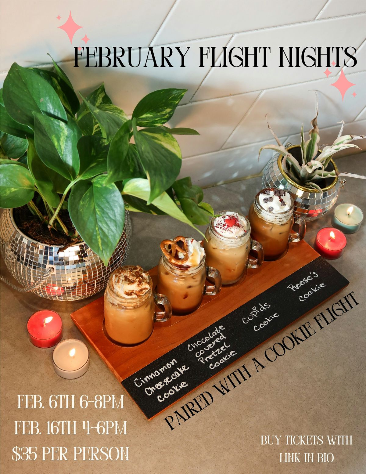 Valentine's Flight Night Pairings