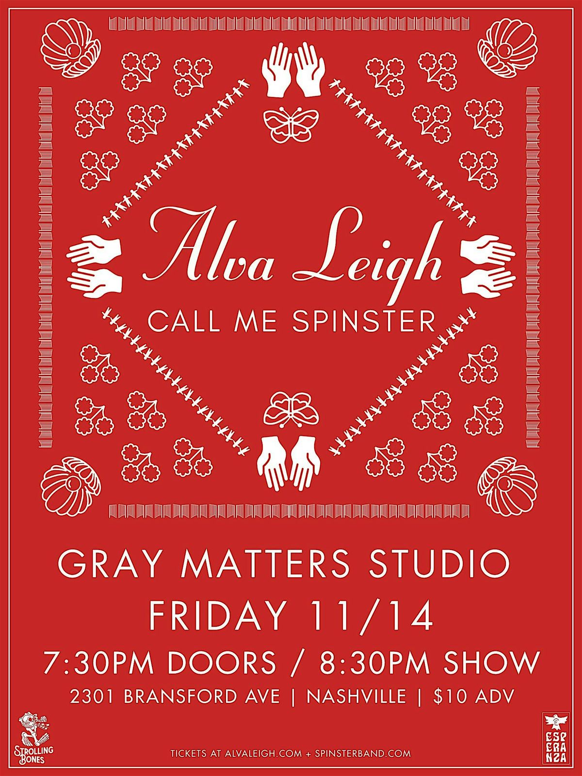 Original Masters Presents: Alva Leigh and Call Me Spinster