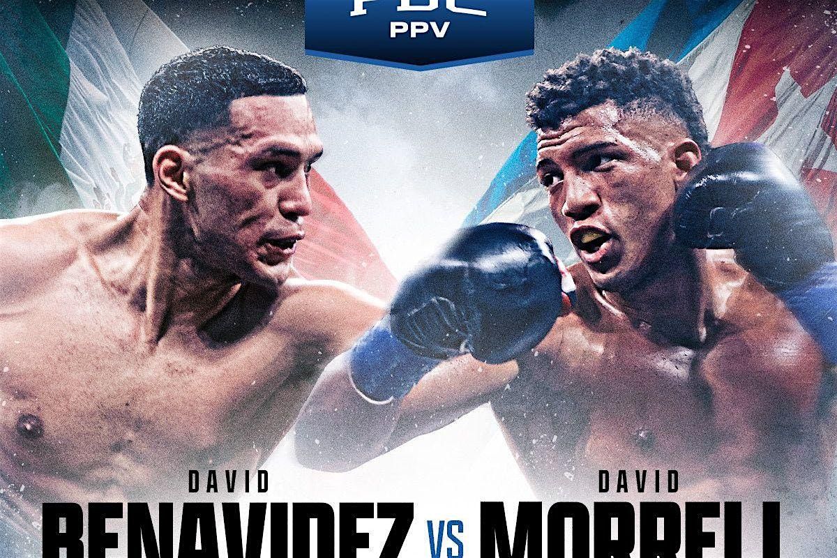 David Benavidez vs David morrell fight night including dining