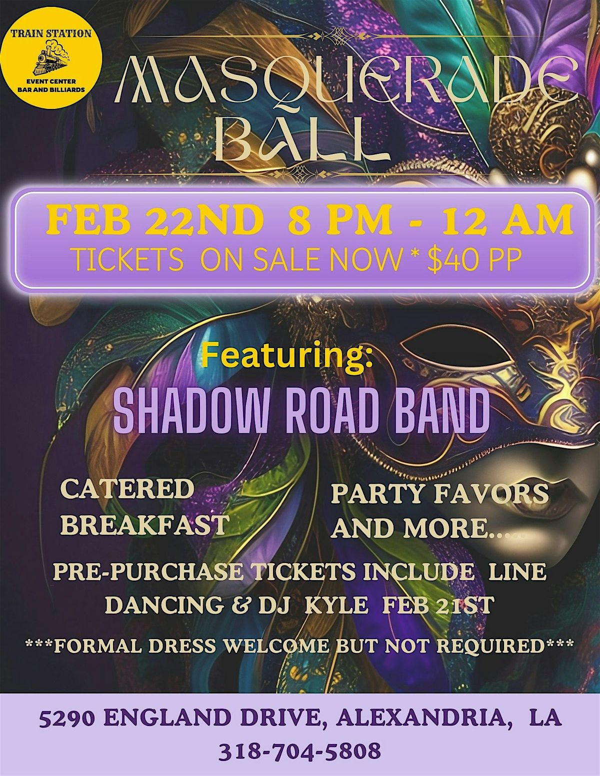 Train Station Masquerade Ball