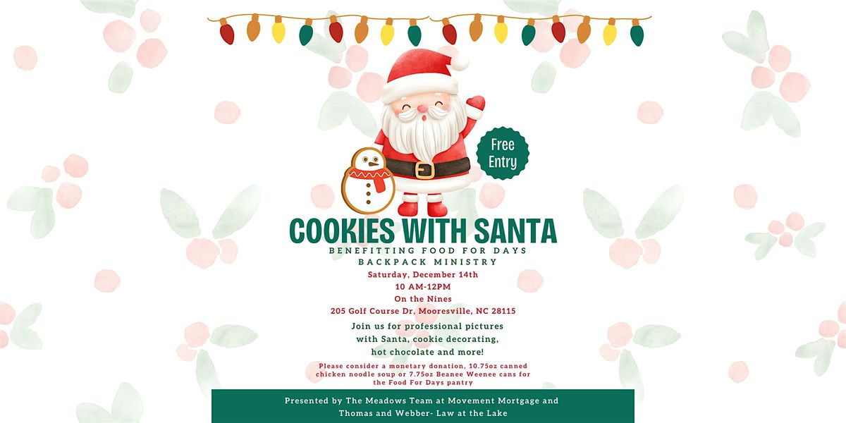 Cookies With Santa