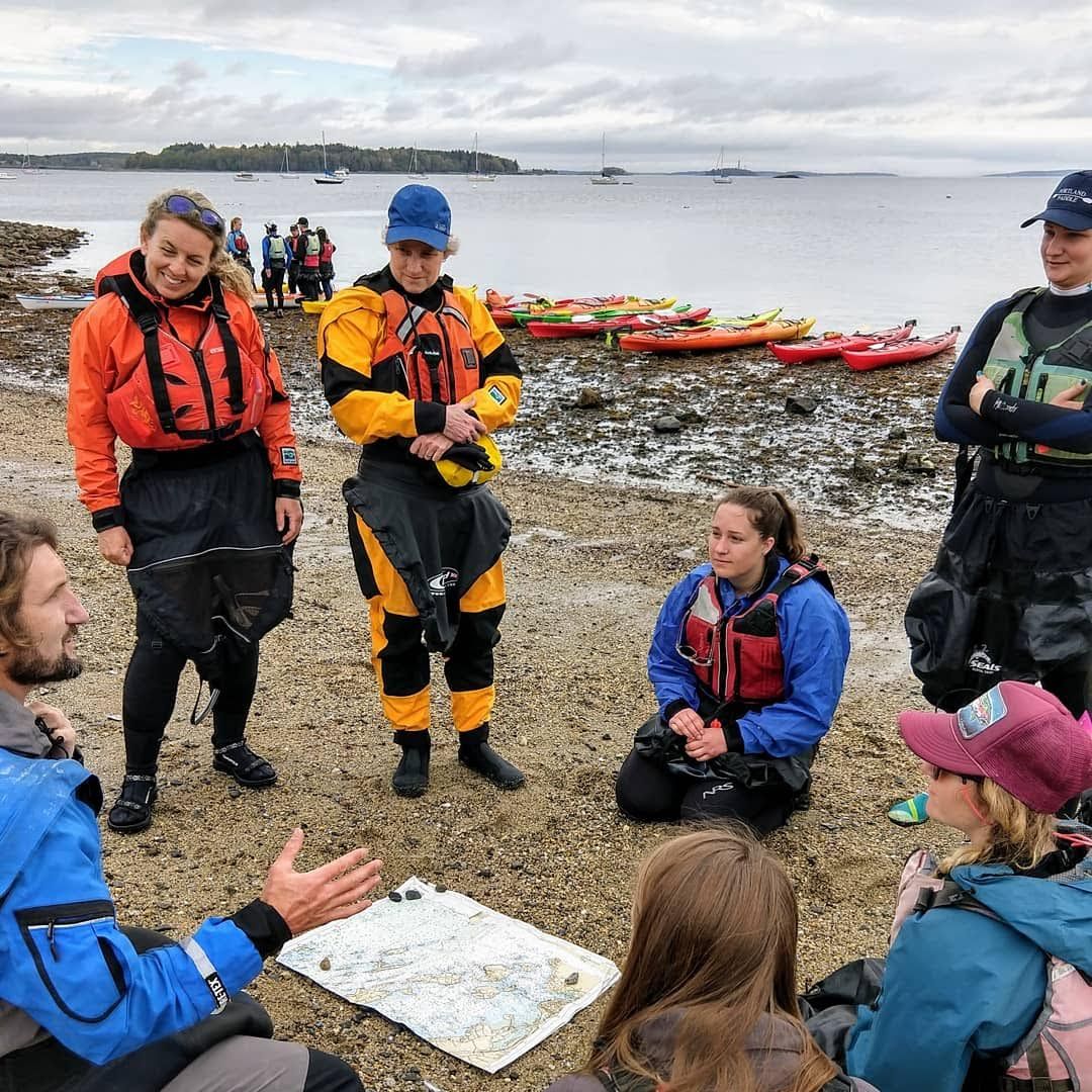 Maine Sea Kayak Guide Training 