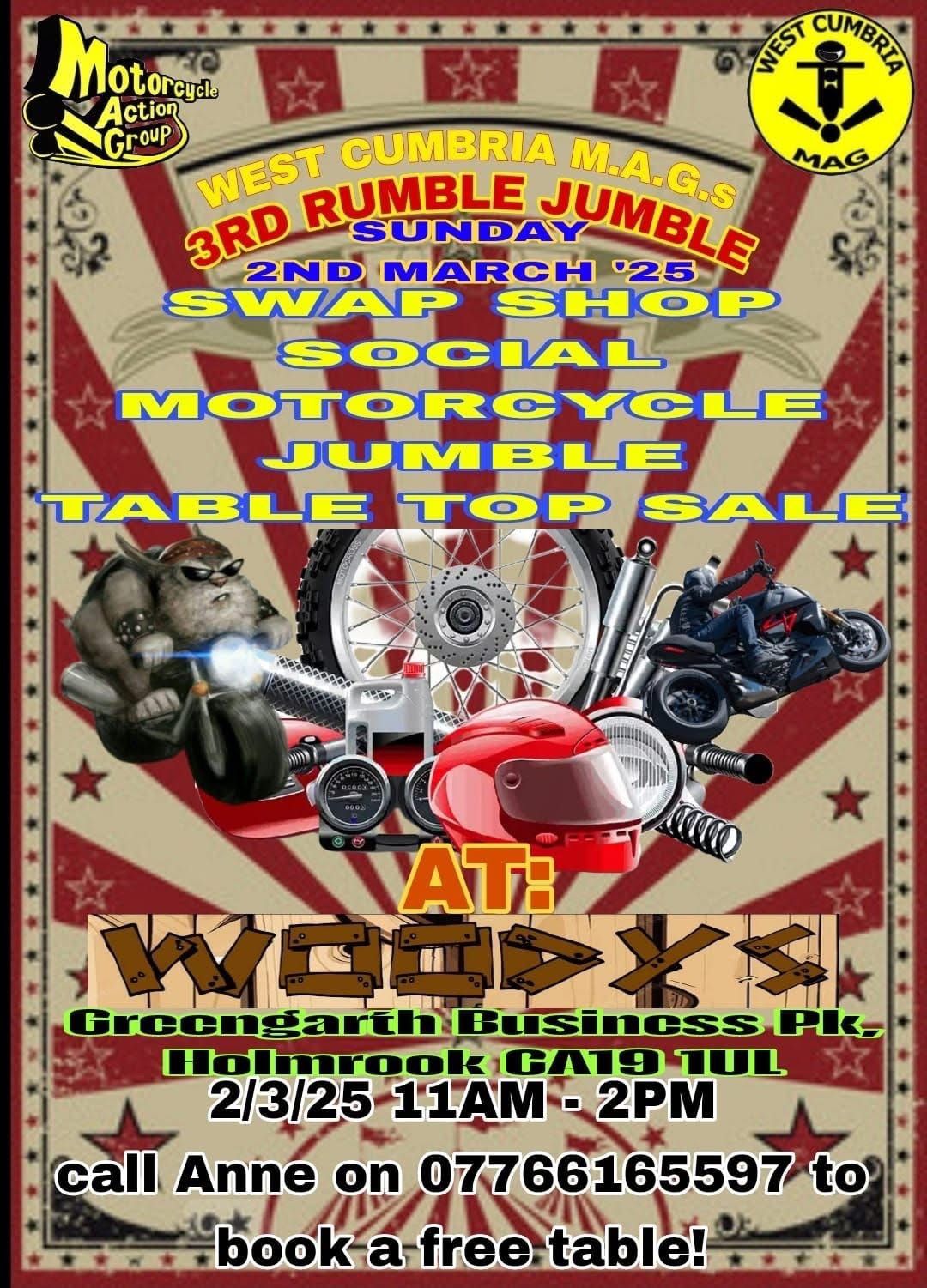 MAG Rumble Jumble Auto table top sale 