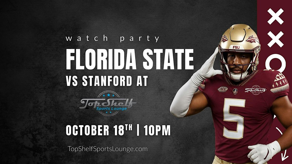FSU vs Stanford Watch Party at Top Shelf Sports Lounge