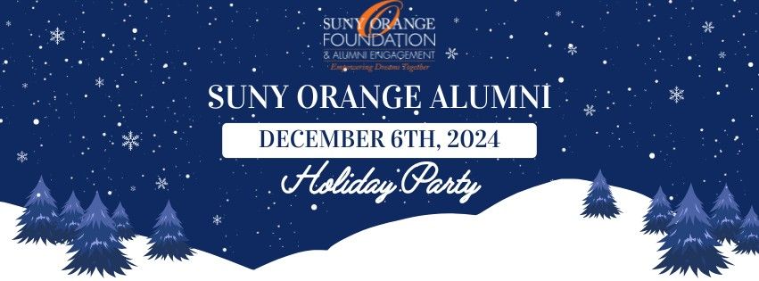 2024 SUNY Orange Alumni Holiday Celebration