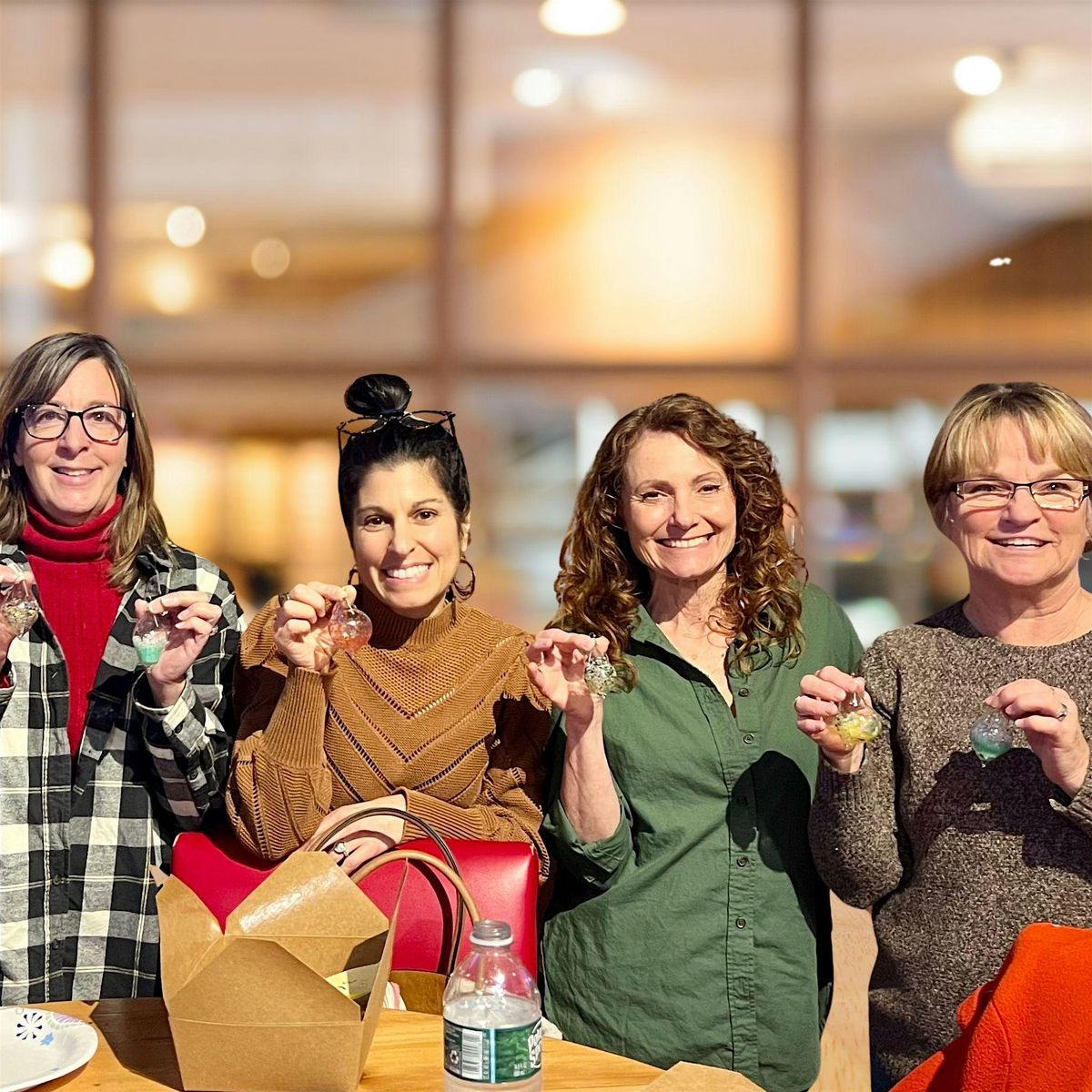 Holiday Glass Blown Ornaments at Montezuma Winery