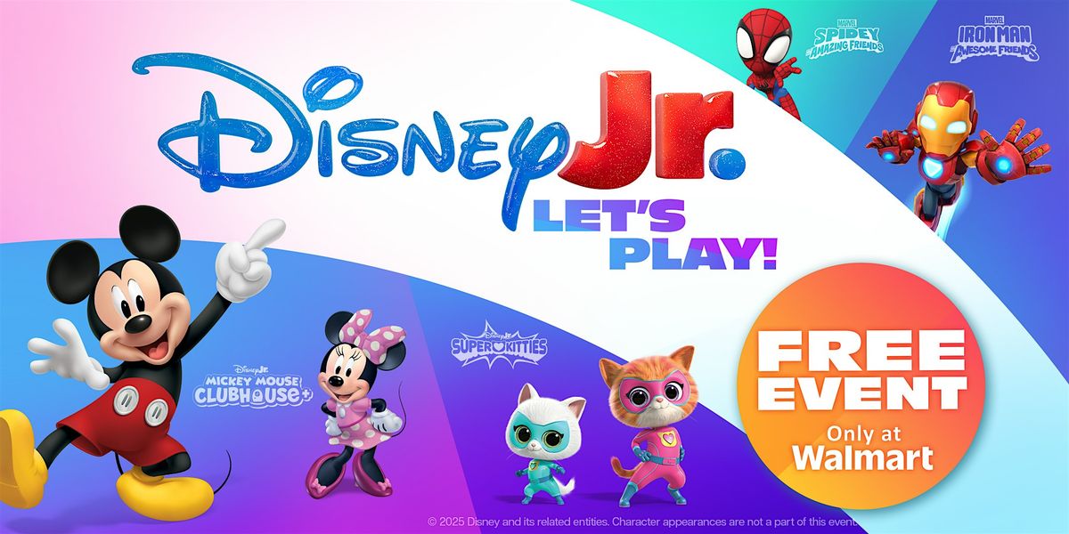 Disney Jr. Let's Play!  A Free Experience at Walmart