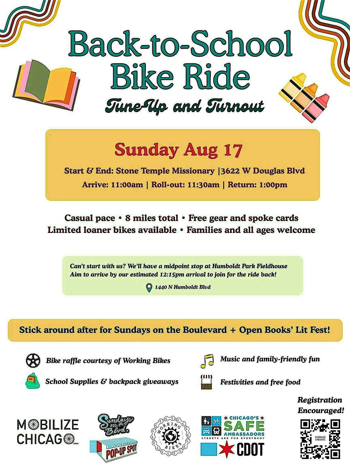 Tune-Up and Turnout: A Back-to-School Bike Ride