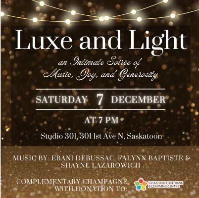 Luxe and Light: an Intimate Soir\u00e9e of Music, Joy, and Generosity 