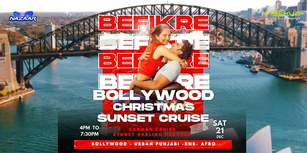 Befikre Bollywood Masti  Christmas Sunset Cruise Sydney !!