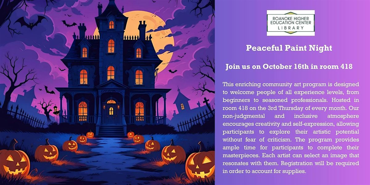 Peaceful Paint Night