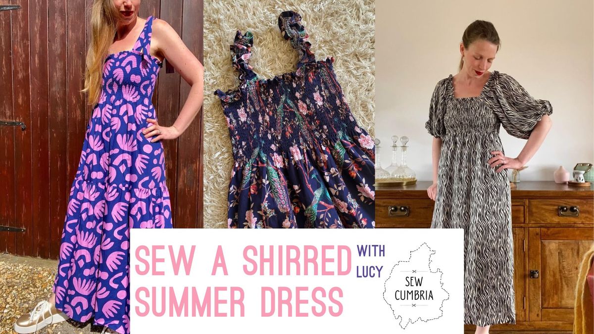 Sew A Shirred Summer Dress With Lucy