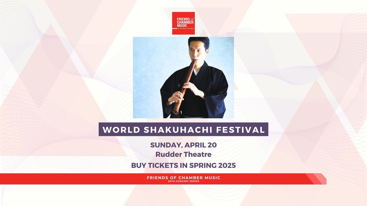 FCM Goes to World Shakuhachi Festival