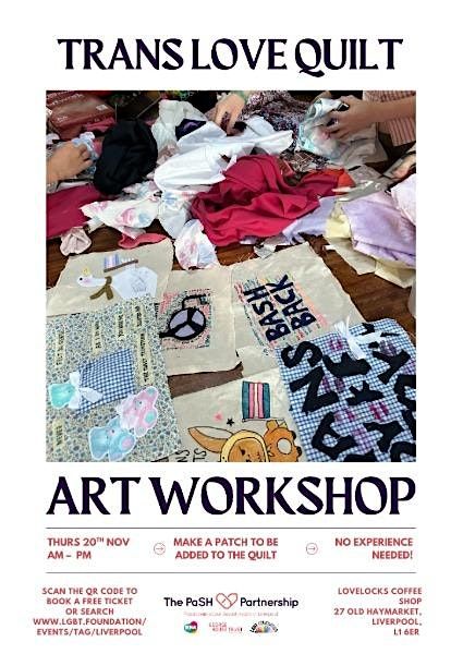 Trans Love Quilt Art Workshop