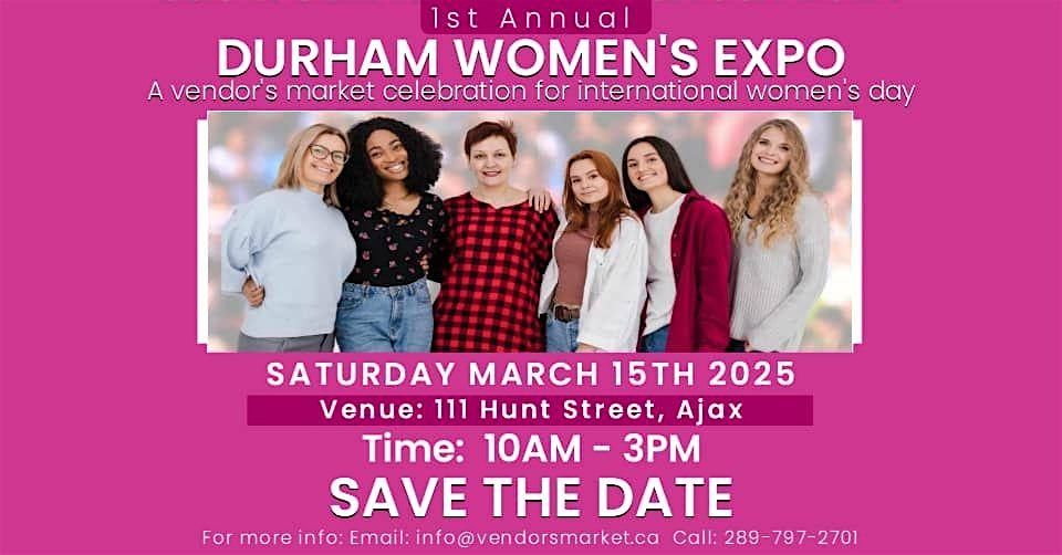 1st Annual Durham Region (Ontario) Women's Expo