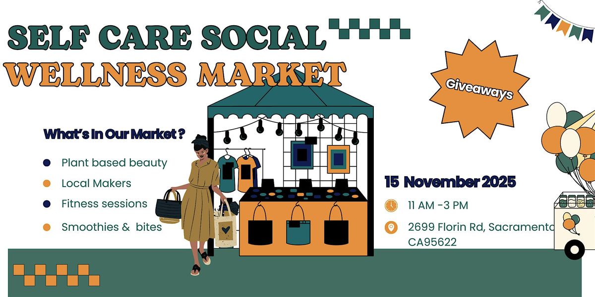 The Self-Care Social | Pop-Up Market