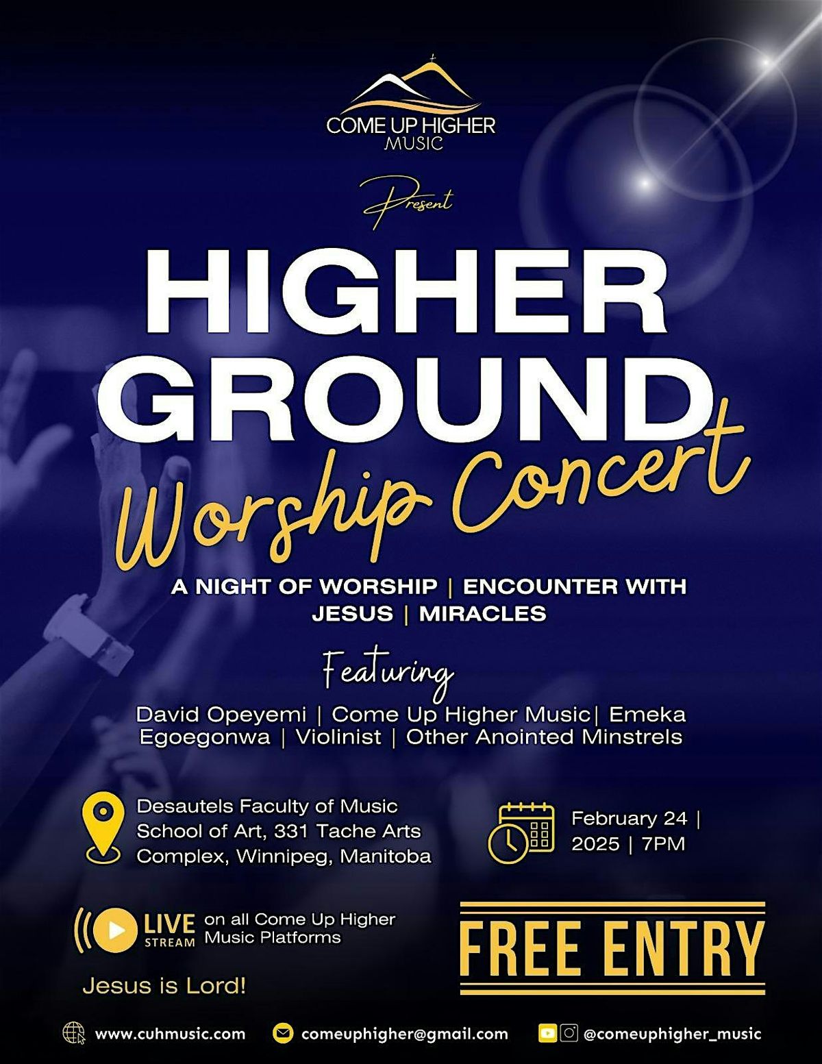 Higher Ground Worship Concert