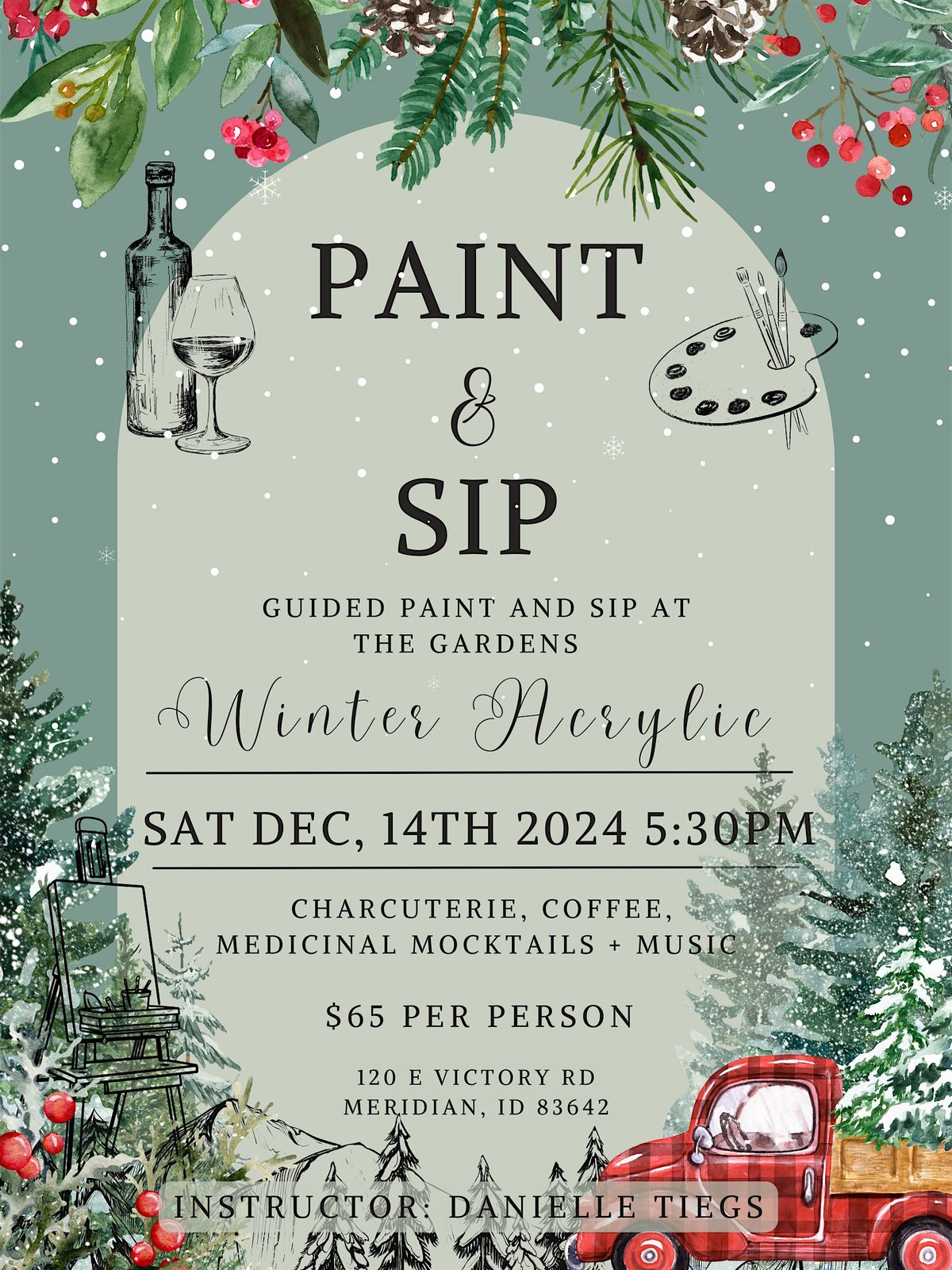 December Paint & Sip