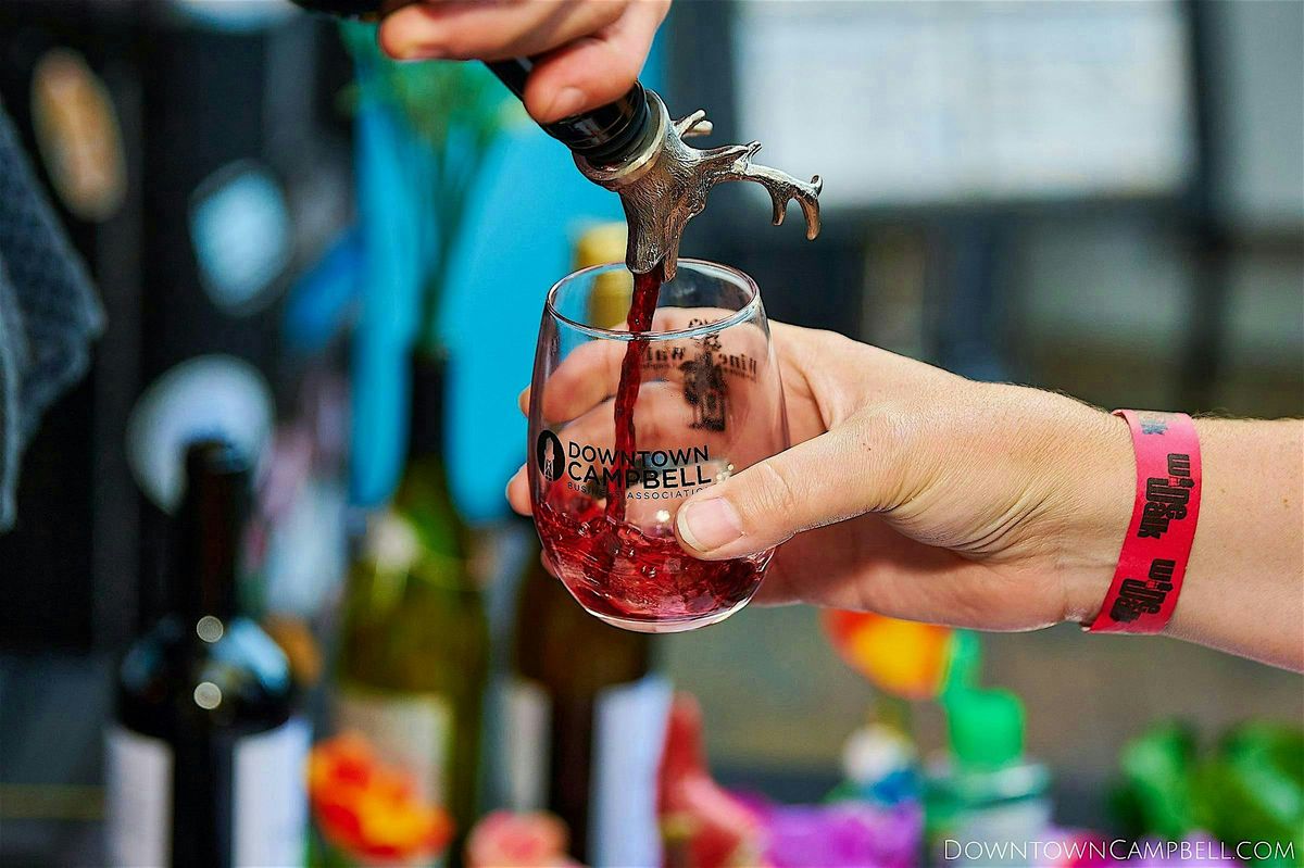 Fall Wine Walk in Downtown Campbell