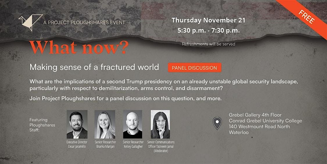 Panel Discussion: Making sense of a fractured world