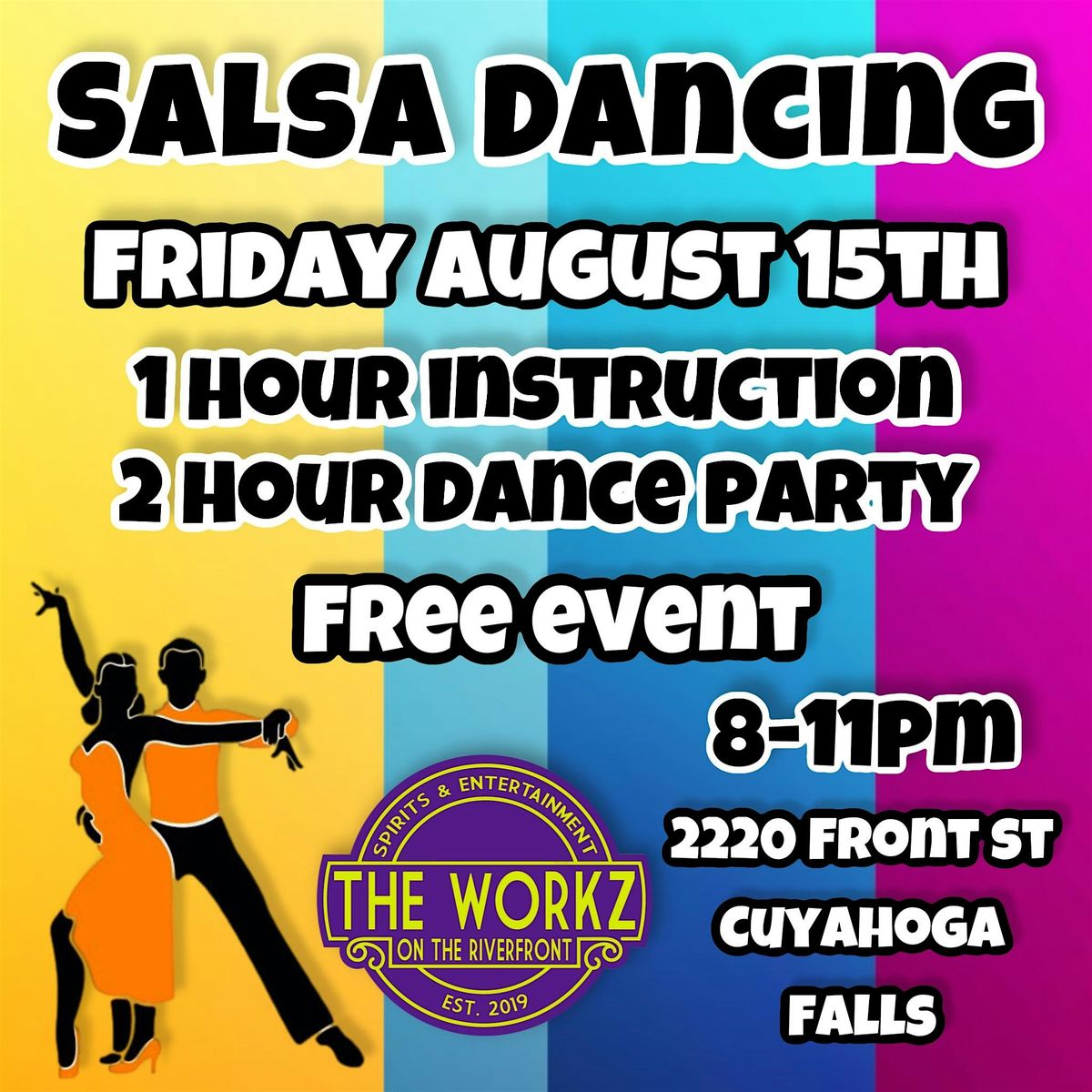 SALSA DANCING (CLASS AND DANCE PARTY)